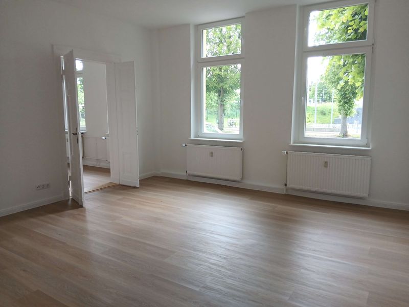 Ruhige 3-Zimmer-Wohnung mit Einbauküche und Gartenteil in Gransee